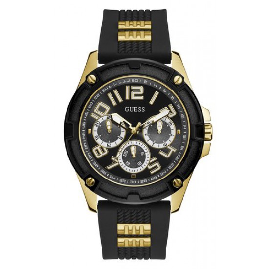Guess Heren Horloge zwart double gw0051G2 - 59725 Guess Heren Horloge zwart double gw0051G2 - 59725